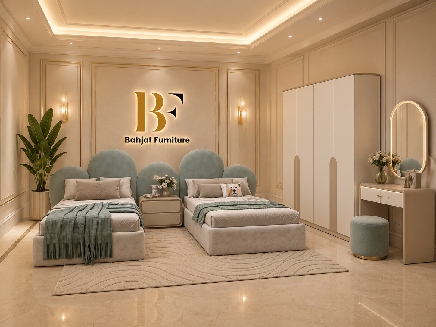 غرفة تاليا | غرفة أطفال عصرية كاملة – تصميم مودرن