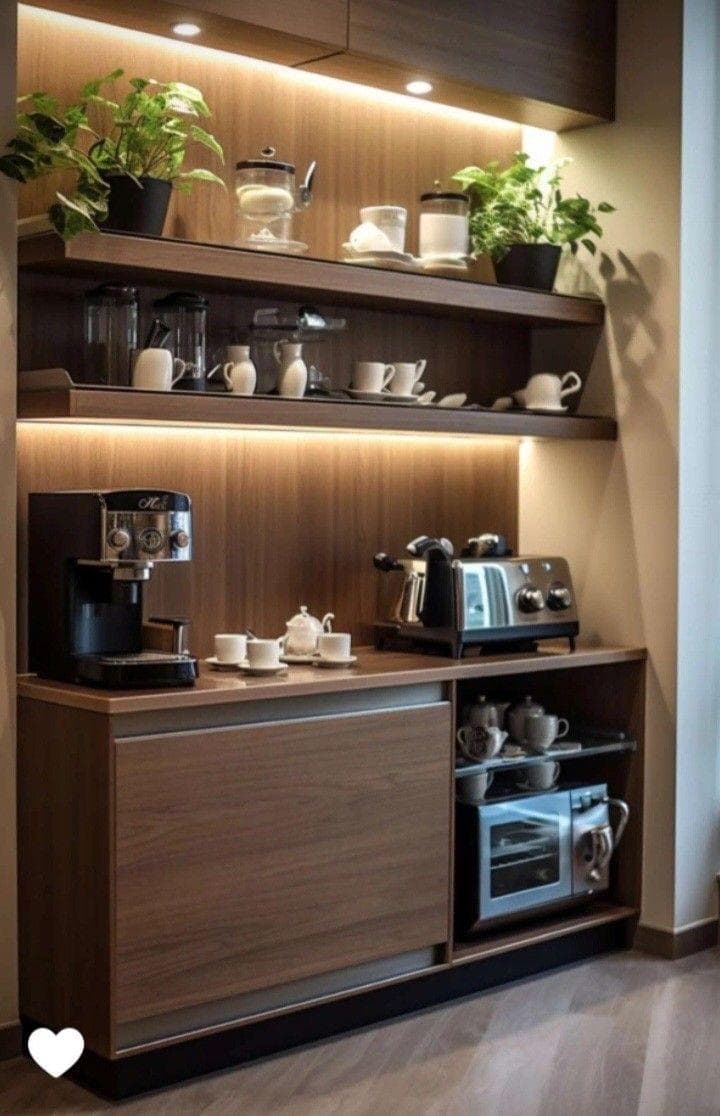 كوفي كورنر مقاس 1.20 و معاها 2 رف تصميم عصري