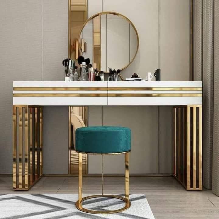 كونسول استانلس مودرن  تصميم عصري مقاس 1.20 و بوف من مصنع بهجت للاثاث